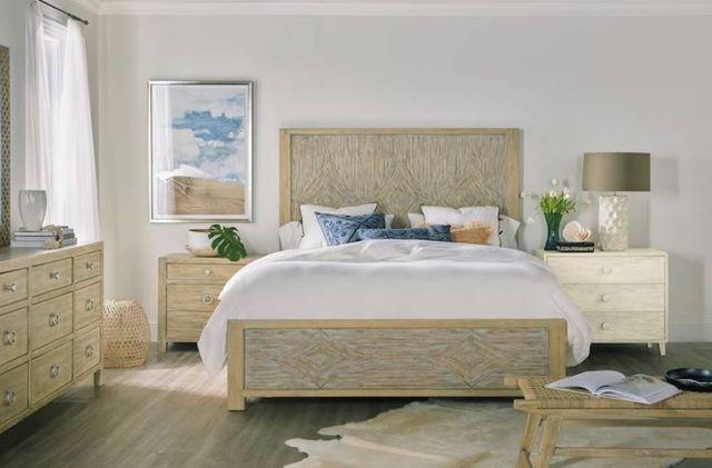 Hooker® Furniture Surfrider Driftwood 3-Drawer Nightstand-1