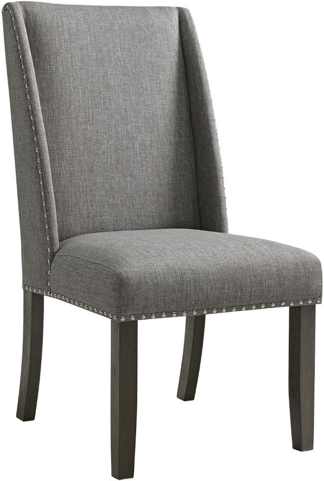 Elements International Everdeen Grey Dining Chair-0