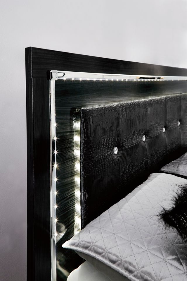 Signature Design by Ashley® Kaydell Black King/California King Upholstered Panel Headboard-1