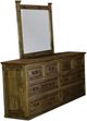 Vintage Furniture Mansion Dresser Mirror-0