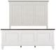 Liberty Furniture Allyson Park Wirebrushed White California King Panel Bed-2