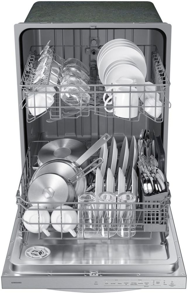 Samsung® 24" Fingerprint Resistant Stainless Steel Top Control Built In Dishwasher-7