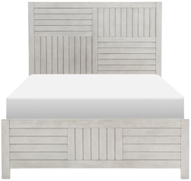 Legacy Classic Summer Camp Stone Path Gray Youth Full Panel Bed-2