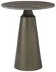 Uttermost® Midsummer Antique Bronze Metal and Stone Indoor-Outdoor Accent Table-4