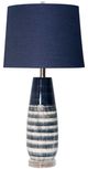 Stylecraft Berni Blue Table Lamp-0