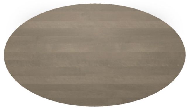 Amisco Customizable Gemma Birch Veneer 84'' Bar Height Oval Table-2