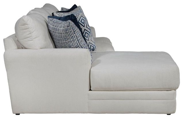 Jackson Furniture Polaris 2-Piece Off-White Left-Arm Facing Loveseat Sectional and Chaise-2