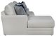 Jackson Furniture Polaris 2-Piece Off-White Left-Arm Facing Loveseat Sectional and Chaise-2