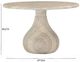 TOV Furniture Smooch Travertine Concrete Indoor/Outdoor Round Dining Table-2