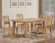 Steve Silver Co. Sommerset 5-Piece Natural Oak Ladder Back Dining Table Set-1