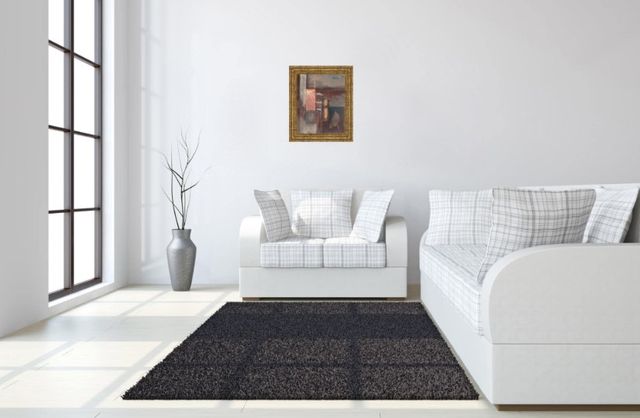 Classy Living Laurie Fields Fall Il with Leaf Wall Art-1