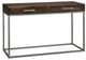 Handstone Customizable Muskoka Brushwork 42"W Sofa Table 2 Drawers-0