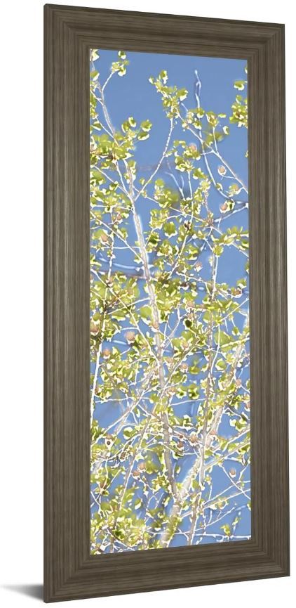 Classy Art Spring Poplars Il by Sharon Chandler Framed Print Wall Art-0