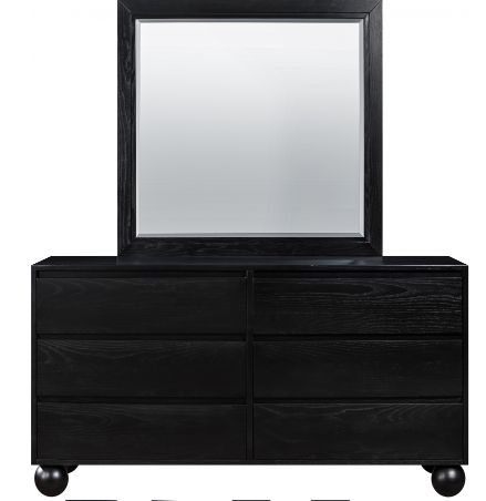 Meridian Furniture Kent Black Dresser-2