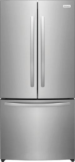 Frigidaire® 31 in. 17.6 Cu. Ft. Brushed Steel Counter Depth French Door Refrigerator