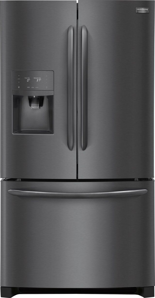 Frigidaire Gallery® 26.8 Cu. Ft. Black Stainless Steel French Door Refrigerator-0