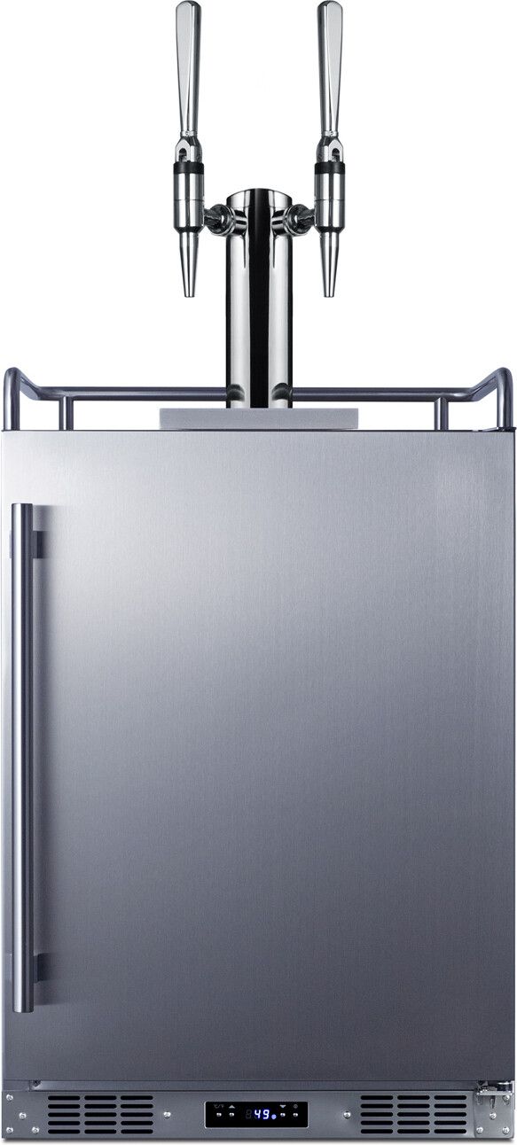 Summit® 24" Stainless Steel Outdoor Nitro-Infused Coffee Kegerator -0