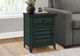 Monarch Specialties Inc. Antique Blue Accent Table-3