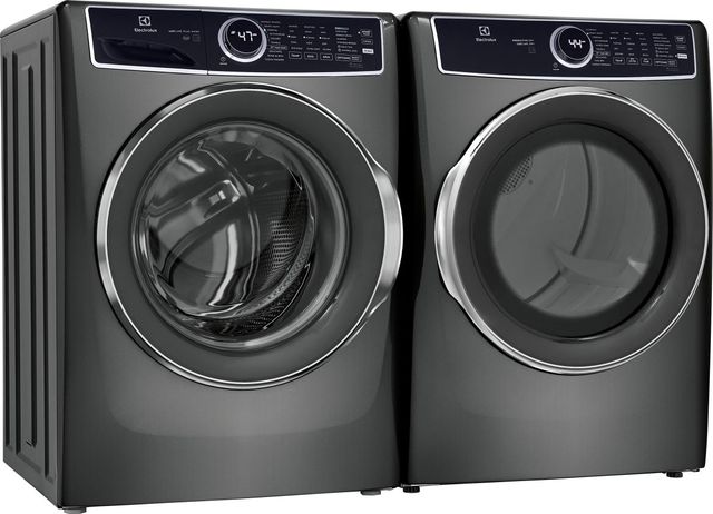 Electrolux® Titanium Front Load Washer & Gas Dryer Laundry Pair-3