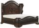 Mazin Furniture Royal Highlands Cherry Queen Bed-1