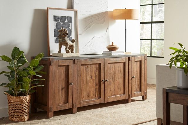aspenhome® Harlow Saddle 84" Console -3