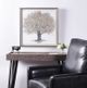 Stylecraft Rice Paper Gray/Yellow Wall Art-3