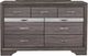 Global Furniture USA Seville Dark Gray Dresser-1