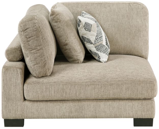 Homelegance® Tinley 4-Piece Brown L-Shape Sectional-3