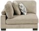 Homelegance® Tinley 4-Piece Brown L-Shape Sectional-3