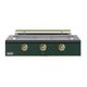 Caliber™ Rockwell Social 48" 3-Burner Emerald Built-In Natural Gas Grill with Brass Hardware-0