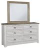 American Woodcrafters Meadowbrook 4-Piece Sand/Whitewash Queen Arched Panel Bedroom Set-3