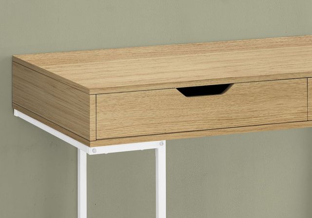 Monarch Specialties Inc. Beige/White Computer Desk-1