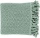 Surya Tibey Aqua 50"x70" Throw Blanket-0
