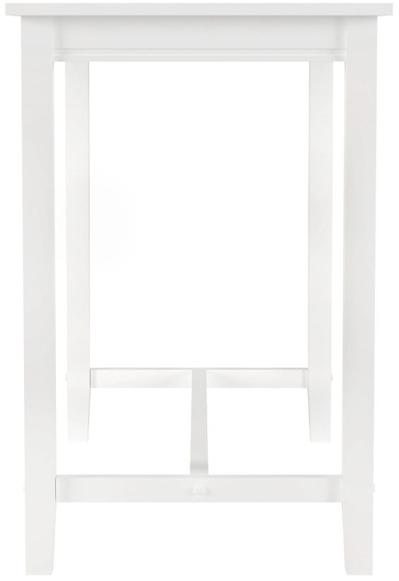 Linon Claridge White Counter Height Table-3
