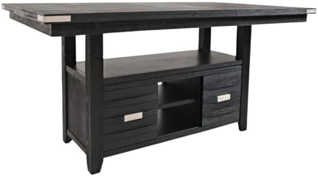 Jofran Inc. Altamonte Dark Charcoal High-Low Rectangle Dining Table-0
