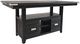 Jofran Inc. Altamonte Dark Charcoal High-Low Rectangle Dining Table-0