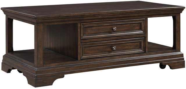 Homelegance® Tobias Espresso Lift Top Cocktail Table-0