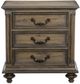 Homelegance® Rachelle Weathered Pecan Nightstand-2