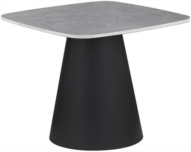 Coaster® Eason 2-Piece Concrete/Black Cocktail Coffee Table Set-2