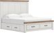 Signature Design by Ashley® Savonport Brown/White King Panel Storage Bed with Two Drawer-0