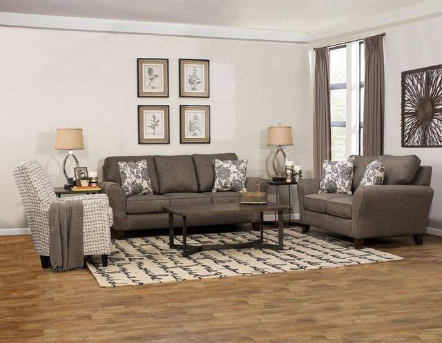 Creek Side Customs Customizable Paxton Dark Brown Loveseat-4