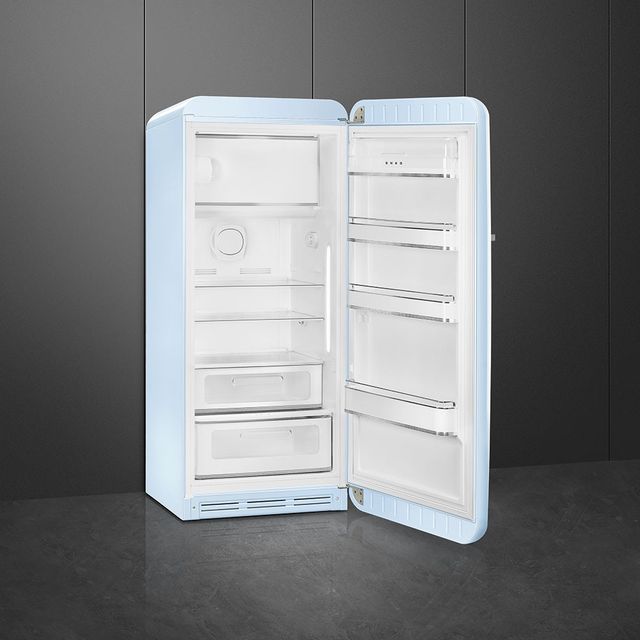 Smeg 50's Retro Style 9.9 Cu. Ft. Pastel Blue Compact Refrigerator-1