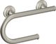 Moen® Brushed Nickel 8" Grab Bar with Paper Holder-0