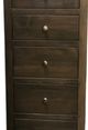 Amish Works Shaker Gray Narrow Chest-1