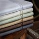 Malouf® 600 TC Egyptian Cotton Chocolate King Bed Sheet Set-5