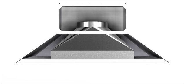 Vent-A-Hood® 66" White Euro-Style Wall Mount Range Hood-1