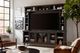 aspenhome® Industrial Ghost Black 96" Console and Hutch-1
