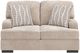 Benchcraft® High Profile Taupe Loveseat-1