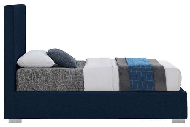 Meridian Furniture Crosby Navy Twin Bed-1