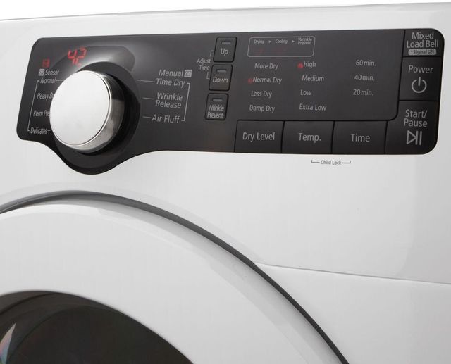 Samsung 7.3 Cu. Ft. White Front Load Gas Dryer-2